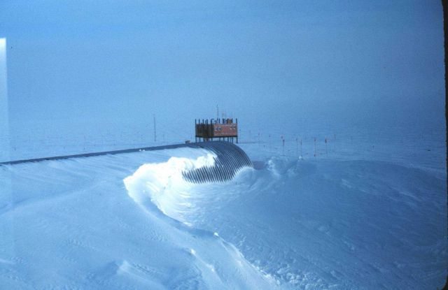 The Clean Air Facility on a day without a horizon Picture