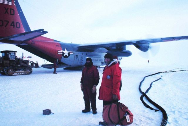 The last plane out before the sun sets Picture