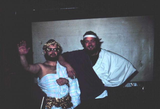 Mid-winter South Pole toga party Picture