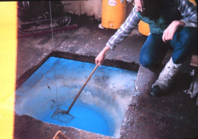 Minnesota ice fishing on McMurdo Sound. Picture