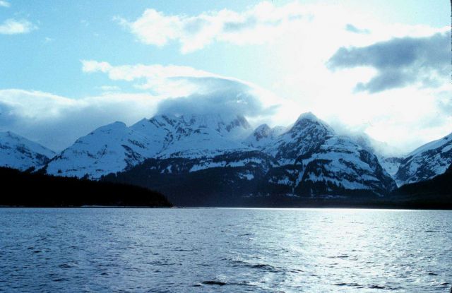 Looking towards Tracy Arm from Juneau area Picture
