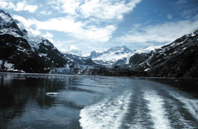 Departing Johns Hopkins Glacier on JOHN N Picture