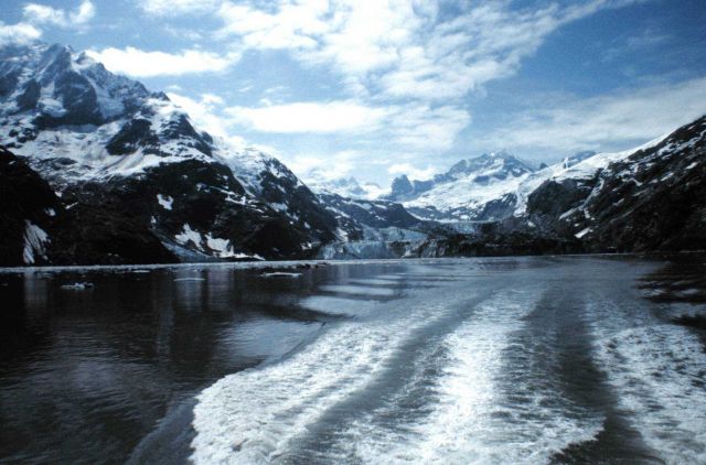 Departing Johns Hopkins Glacier on JOHN N Picture