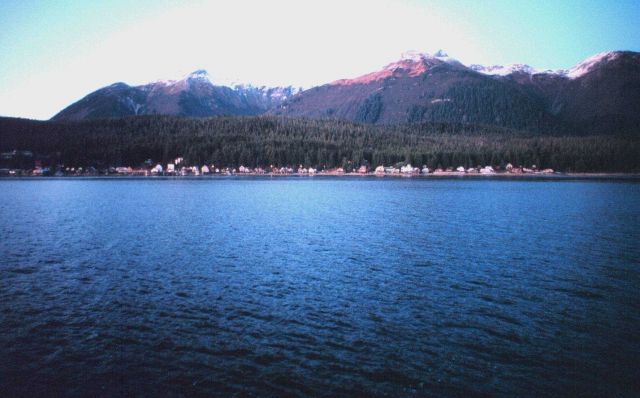 Tenakee Springs - a small Alaska town on Chicagof Island. Picture