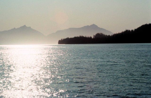 The Inside Passage in British Columbia. Picture