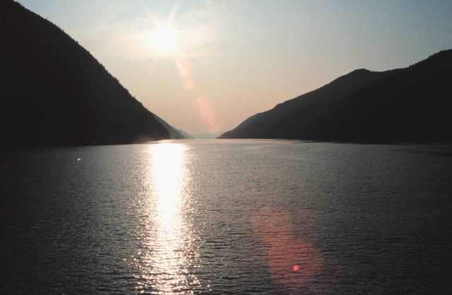 The Inside Passage in British Columbia. Picture