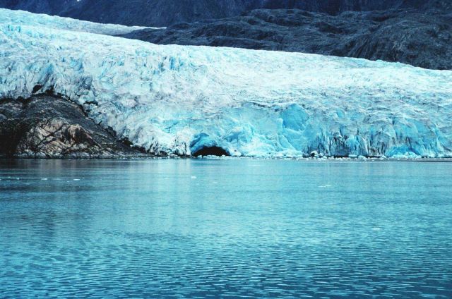 Riggs Glacier at the east end of Muir Inlet Picture