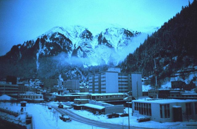 Juneau in the winter. Picture