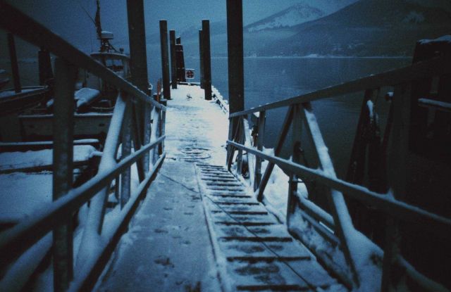 NMFS floating dock in Juneau. Picture