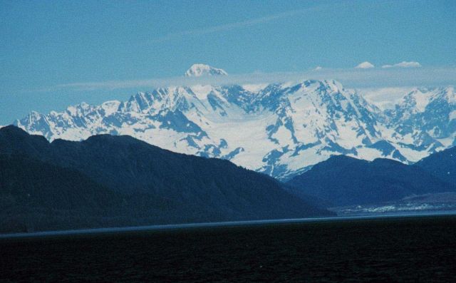 A view of Juneau from the north Picture