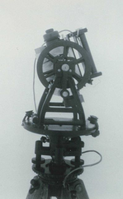 Magnetic observing instrument. Picture