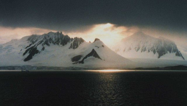Channel leading out from Punta Arenas, Chile, towards Cape Horn Picture