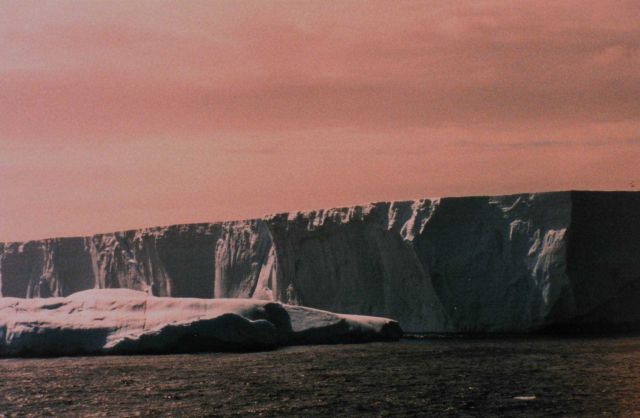 A large tabular iceberg off the Antarctic Peninsula Picture