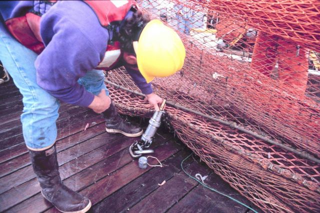 Checking a net sensor on the MILLER FREEMAN Picture