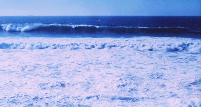 Huge surf breaking a 1/4 mile offshore Picture