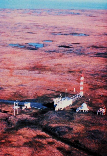 Clean Air Atmospheric Observatory on right of picture. Picture