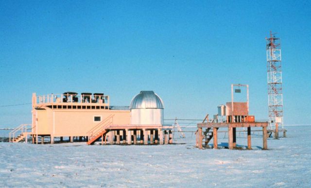 Clean Air Facility at Point Barrow. Picture