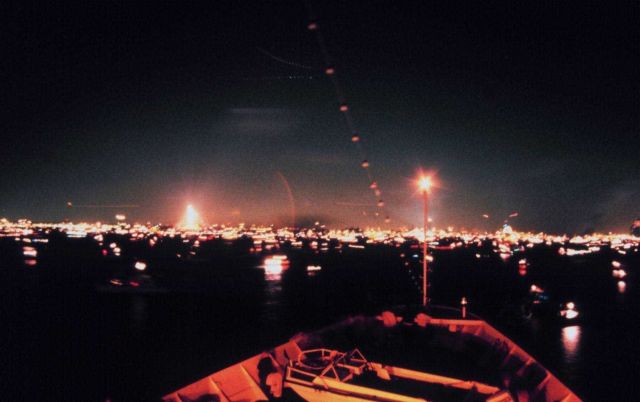 Fireworks over New York during Bicentennial celebration Picture