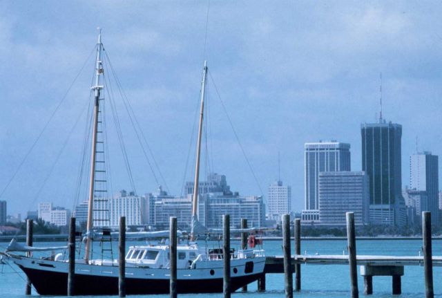 Downtown Miami from across Biscayne Bay Picture