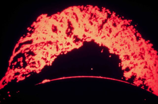 A solar prominence. Picture