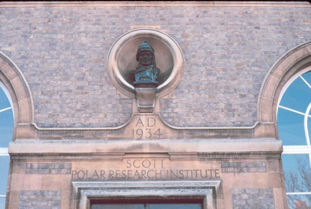 The old entrance to Scott Polar Research Institute in Cambridge, England Picture