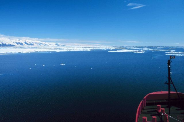 Looking north from Coulman Island in the northwest Ross Sea Picture