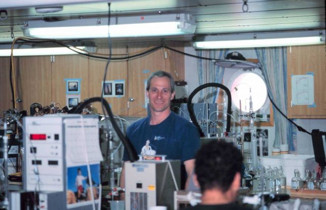 Laboratory analysis on the National Science Foundation, Research Ice Breaker, NATHANIEL B Picture