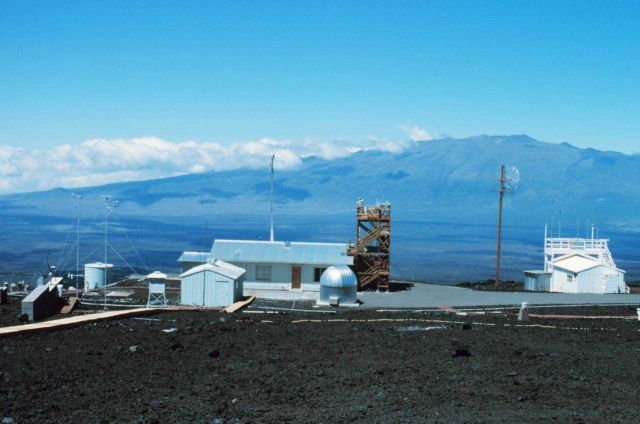 The Mauna Loa Observatory. Picture