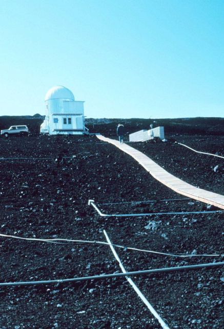 The NASA Solar Observatory, up the hill from the NOAA facility. Picture