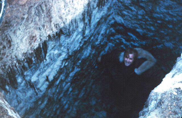 Helping dig the ice cellar Picture