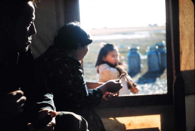 Neir Negovanna and his wife Roseanna share a reflective moment. Picture