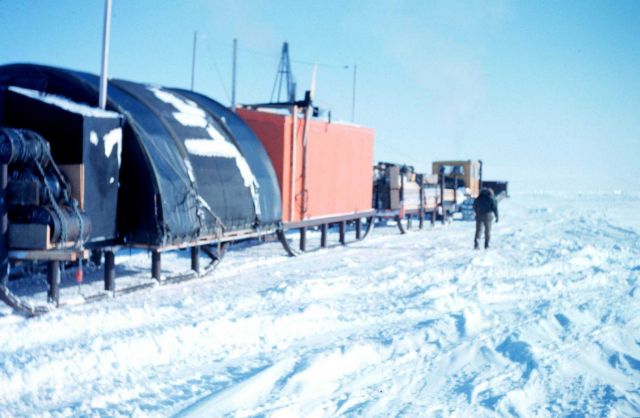 Cat train enroute from Pitt Point to Point Lay Picture