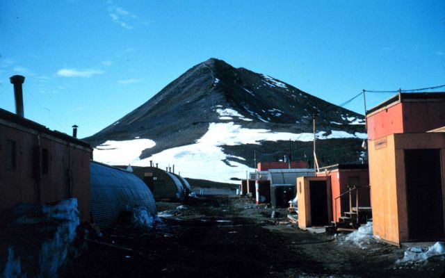 A scene at McMurdo Station. Picture