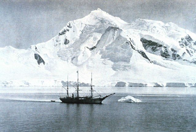 The BELGICA anchored at Mount William Picture
