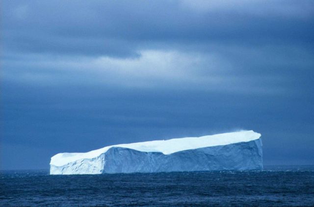 Wind blown iceberg Picture