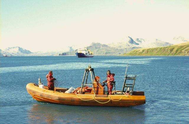 RHIB operations in Stromness Bay Picture