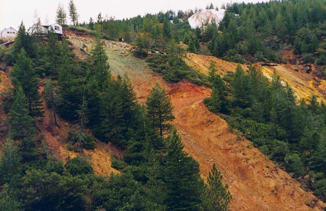 Richmond portal area on Iron Mountain Mine Picture