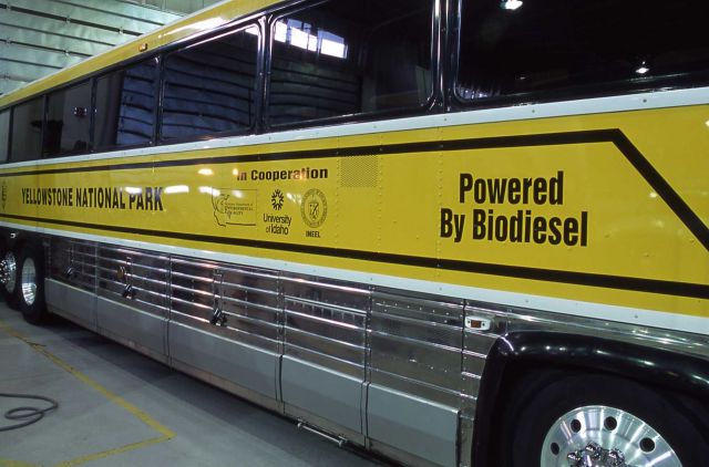 Rideshare bio-diesel bus partnership between the National Park Service, Montana Department of Environmental Quality, University of Idaho & INEEL Picture
