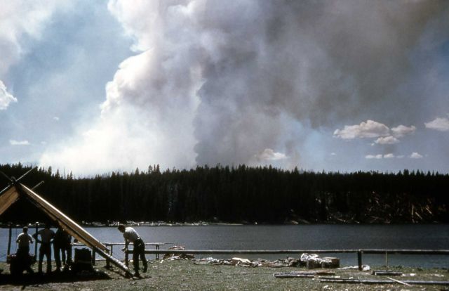 White Lake fire camp A Picture