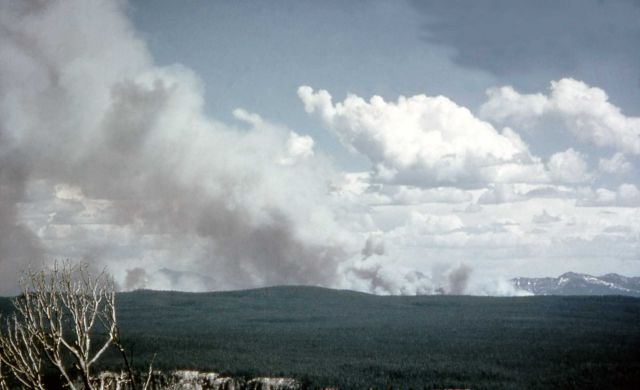 White Lake fire Picture