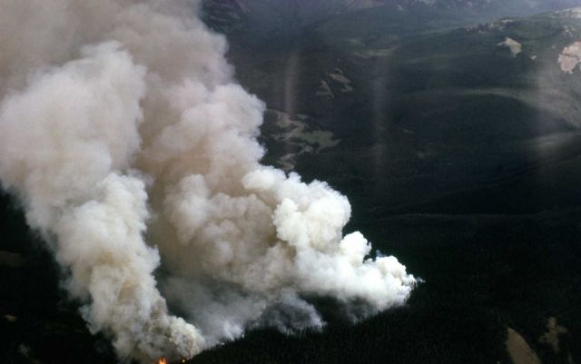 Willow Creek fire Picture