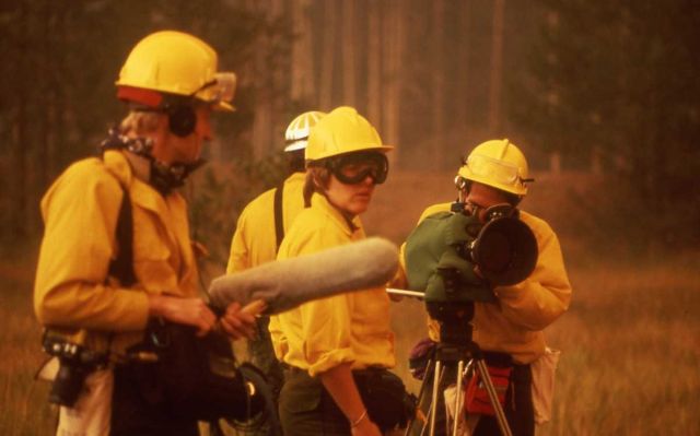 Close up of film crew working - Media Picture
