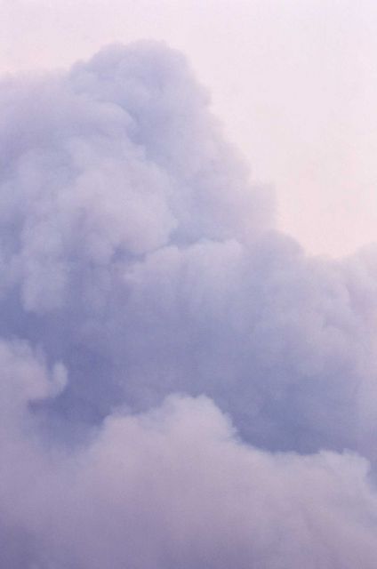 Close up of smoke column Picture