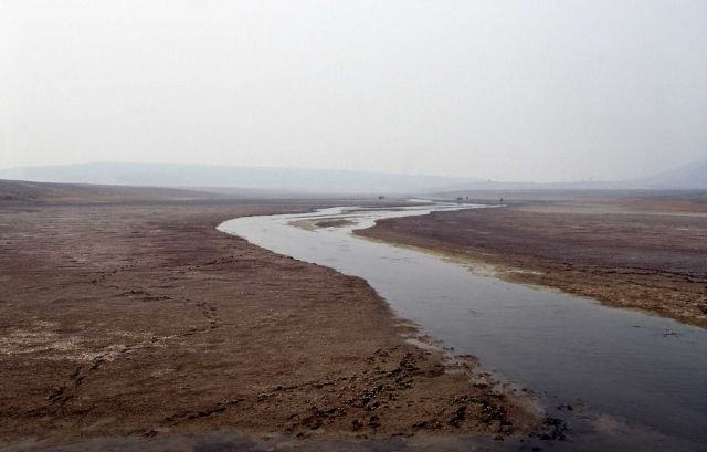 Smokey view & low water at Alum Creek Picture