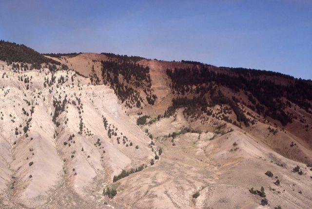 Shadow of smoke cloud on Mt Everts Picture