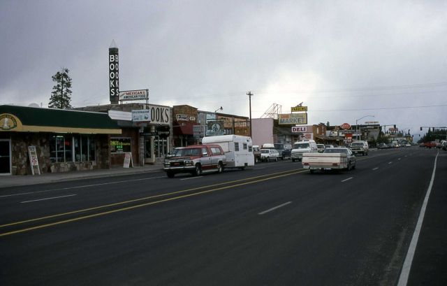 Street scene in West Yellowstone Picture