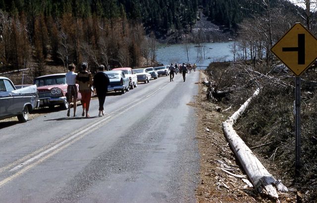 Quake Lake - Geology/Earthquake Picture
