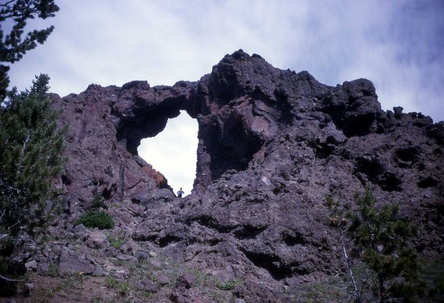 Close-up view of the Needle from the Thunderer - Geology Picture