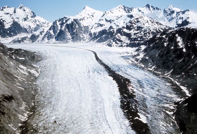 McBride Glacier at Glacier Bay National Monument - Geology - Glacial Picture