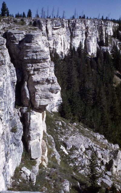 Terrace Mountain Cliff - Geology Picture